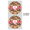 Hearts 5" Multipurpose Round Label - Sheet