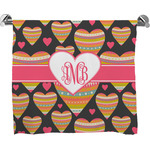 Hearts Bath Towel (Personalized)