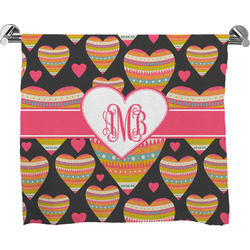 Hearts Bath Towel (Personalized)