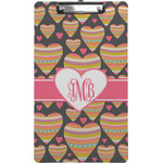 Hearts Clipboard (Legal Size) w/ Monogram