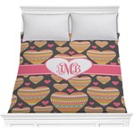 Hearts Comforter - Full / Queen (Personalized)