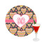 Hearts Drink Topper - Medium - Single with Drink