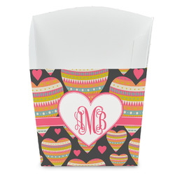 Hearts French Fry Favor Boxes (Personalized)