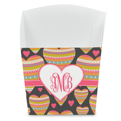 Hearts French Fry Favor Boxes (Personalized)