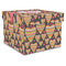 Hearts Gift Boxes with Lid - Canvas Wrapped - XX-Large - Front/Main