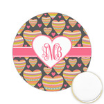 Hearts Printed Cookie Topper - 2.15" (Personalized)