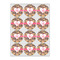 Hearts Icing Circle - Small - Set of 12