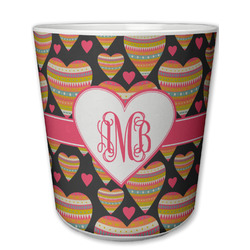 Hearts Plastic Tumbler 6oz (Personalized)