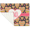 Hearts Linen Placemat - Folded Corner (single side)