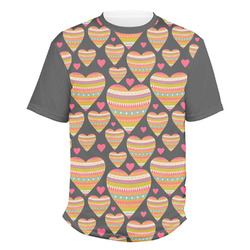 Hearts Men's Crew T-Shirt - Small