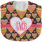 Hearts New Baby Bib - Closed and Folded