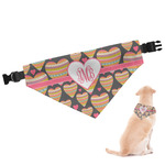 Hearts Dog Bandana - Medium (Personalized)