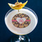 Hearts Printed Drink Topper - Medium - In Context