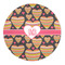 Hearts Round Indoor Rug - Front/Main