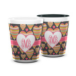 Hearts Ceramic Shot Glass - 1.5 oz (Personalized)