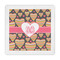 Hearts Standard Decorative Napkins (Personalized)