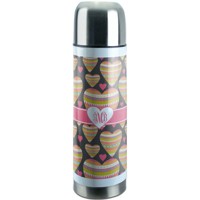 Metal Hearts Thermos Bottle