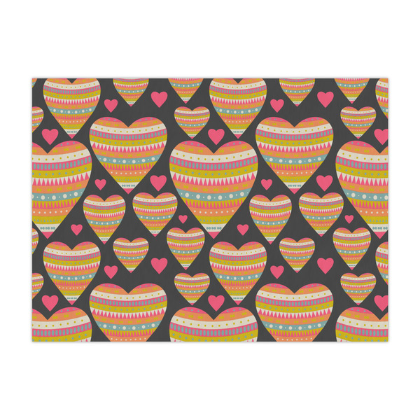 Custom Hearts Large Tissue Papers Sheets - Heavyweight