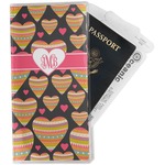 Hearts Travel Document Holder