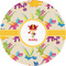 Dragons 1" Multipurpose Round Labels - Single Sticker