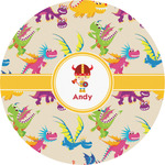 Dragons Multipurpose Round Labels - 2" (Personalized)