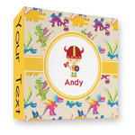 Dragons 3 Ring Binder - Full Wrap - 3" (Personalized)