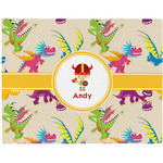 Dragons Woven Fabric Placemat - Twill w/ Name or Text