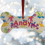 Dragons Ceramic Dog Ornament w/ Name or Text