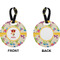 Dragons Circle Luggage Tag (Front + Back)