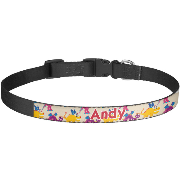 Custom Dragons Dog Collar - Large (Personalized)