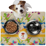 Dragons Dog Food Mat - Medium w/ Name or Text