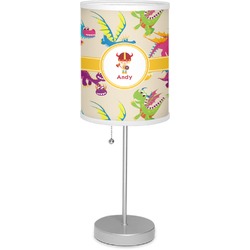 Dragons 7" Drum Lamp with Shade Polyester (Personalized)