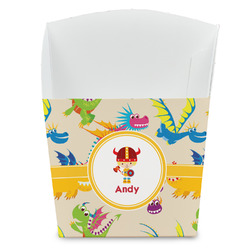 Dragons French Fry Favor Boxes (Personalized)