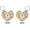 Dragons Heart Keychain (Front + Back)