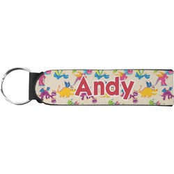 Dragons Neoprene Keychain Fob (Personalized)