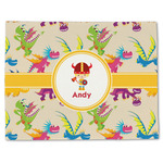 Dragons Single-Sided Linen Placemat - Single w/ Name or Text