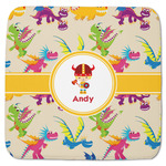 Dragons Memory Foam Bath Mat - 48"x48" (Personalized)