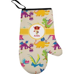 Dragons Right Oven Mitt (Personalized)