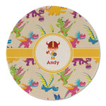 Dragons Round Linen Placemat (Personalized)