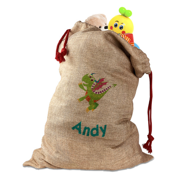 Custom Dragons Santa Sack (Personalized)