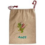 Dragons Santa Sack - Front (Personalized)