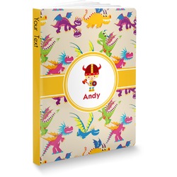 Dragons Softbound Notebook - 7.25" x 10" (Personalized)