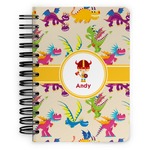 Dragons Spiral Notebook - 5x7 w/ Name or Text