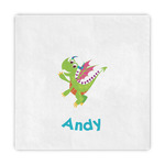 Dragons Decorative Paper Napkins (Personalized)