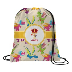 Dragons Drawstring Backpack - Large (Personalized)