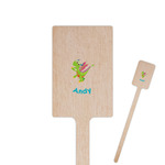 Dragons 6.25" Rectangle Wooden Stir Sticks - Single Sided (Personalized)
