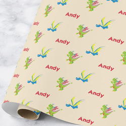 Dragons Wrapping Paper Roll - Large (Personalized)