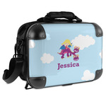 Girl Flying on a Dragon Hard Shell Briefcase - 15" (Personalized)