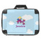 Girl Flying on a Dragon 18" Laptop Briefcase - FRONT