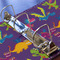 Girl Flying on a Dragon 3 Ring Binders - Full Wrap - 2" - DETAIL